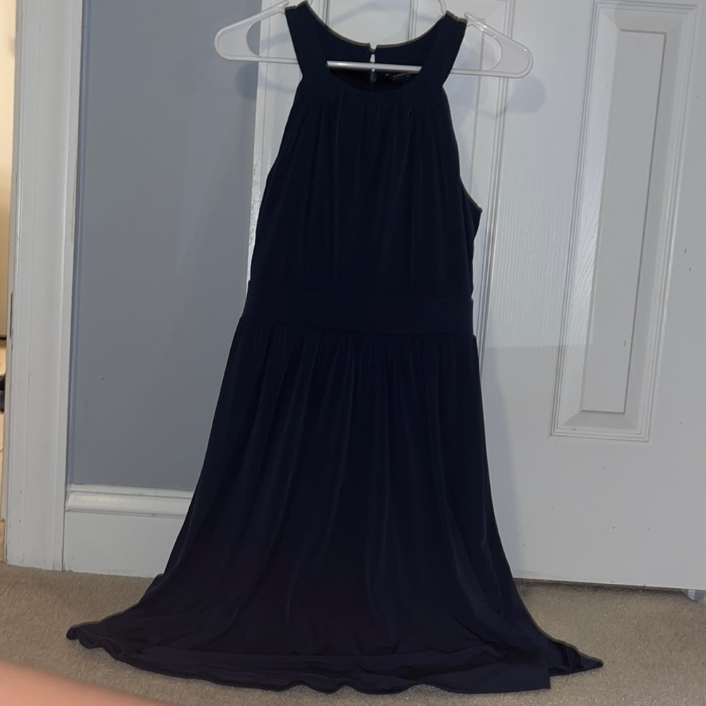 Banana Republic navy blue dress